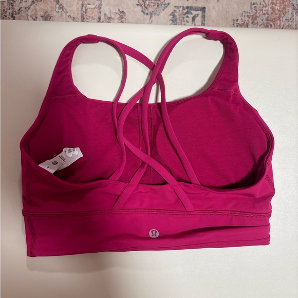 lululemon athletica Other - lululemon athletica Magenta Strappy Sports Bra
